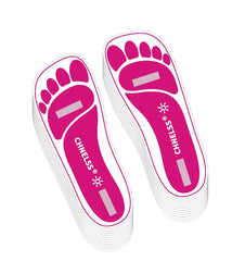 CHNELSS Pink Feet Pads package showing hygienic spray tan protection.