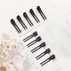 choicbaby curl-application-hair demonstrates quick, secure hold when shaping waves