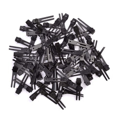 choicbaby double prong curl clip close-up shows snag-free stainless steel grip for pin curls