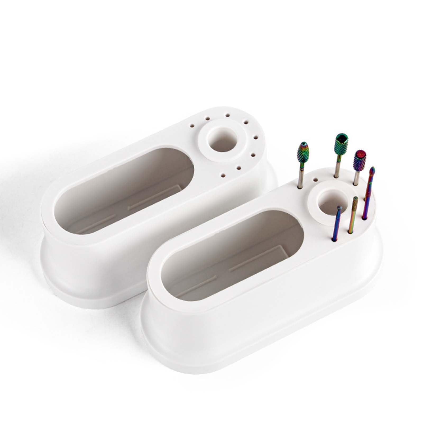 CHOOSE-IT ABS desktop storage shown on a workspace keeps tools within easy reach.