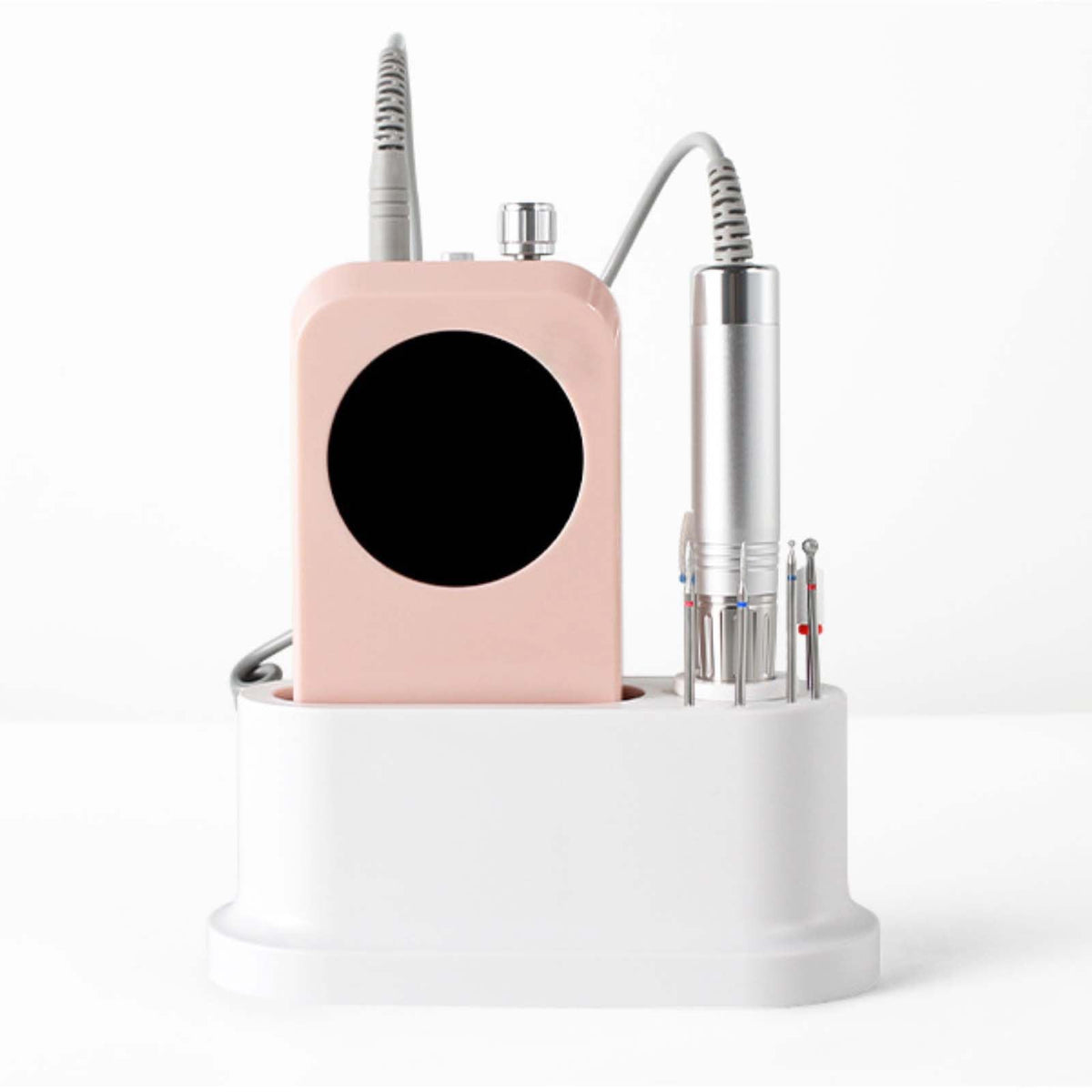 CHOOSE-IT nail drill holder with 8-slot organization for quick-access tool storage.