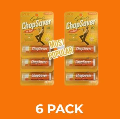 ChopSaver clean formulation without alcohol, menthol, or parabens