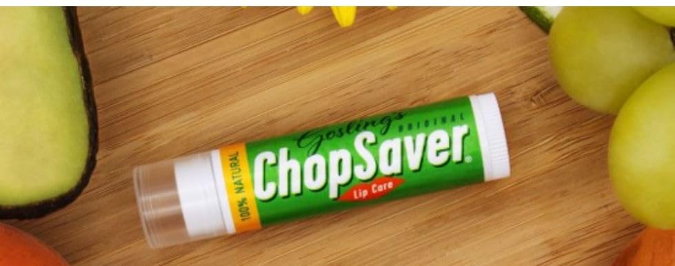 ChopSaver natural citrus fragrance enhances the lip care experience.