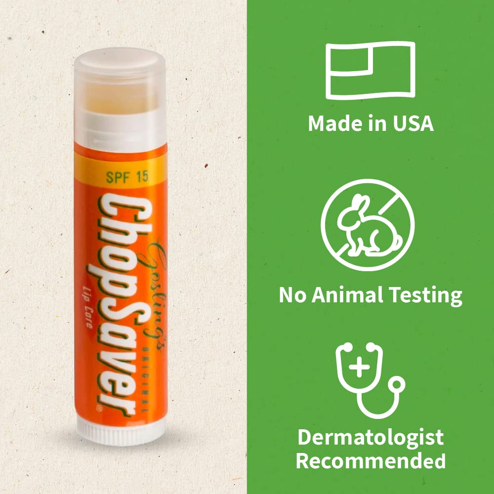 ChopSaver made-in-USA lip balm pack symbolizing quality