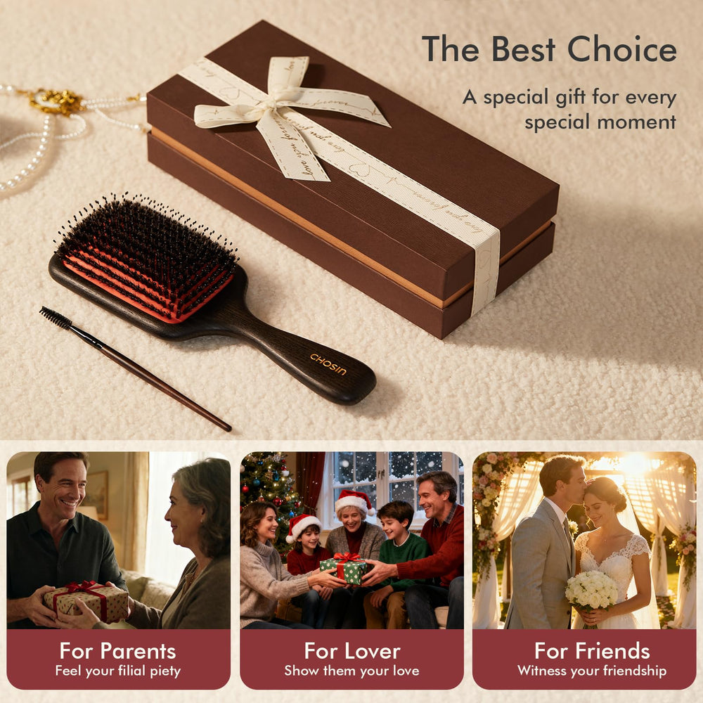 Includes cleaning brush to maintain bristle performance for CHOSIN brush