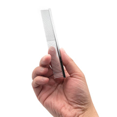 Chris Christensen Face and Feet Buttercomb teeth close-up for gentle detangling