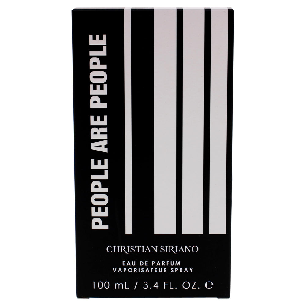 Christian Siriano People Are People vanilla-orchid note adds creamy warmth.