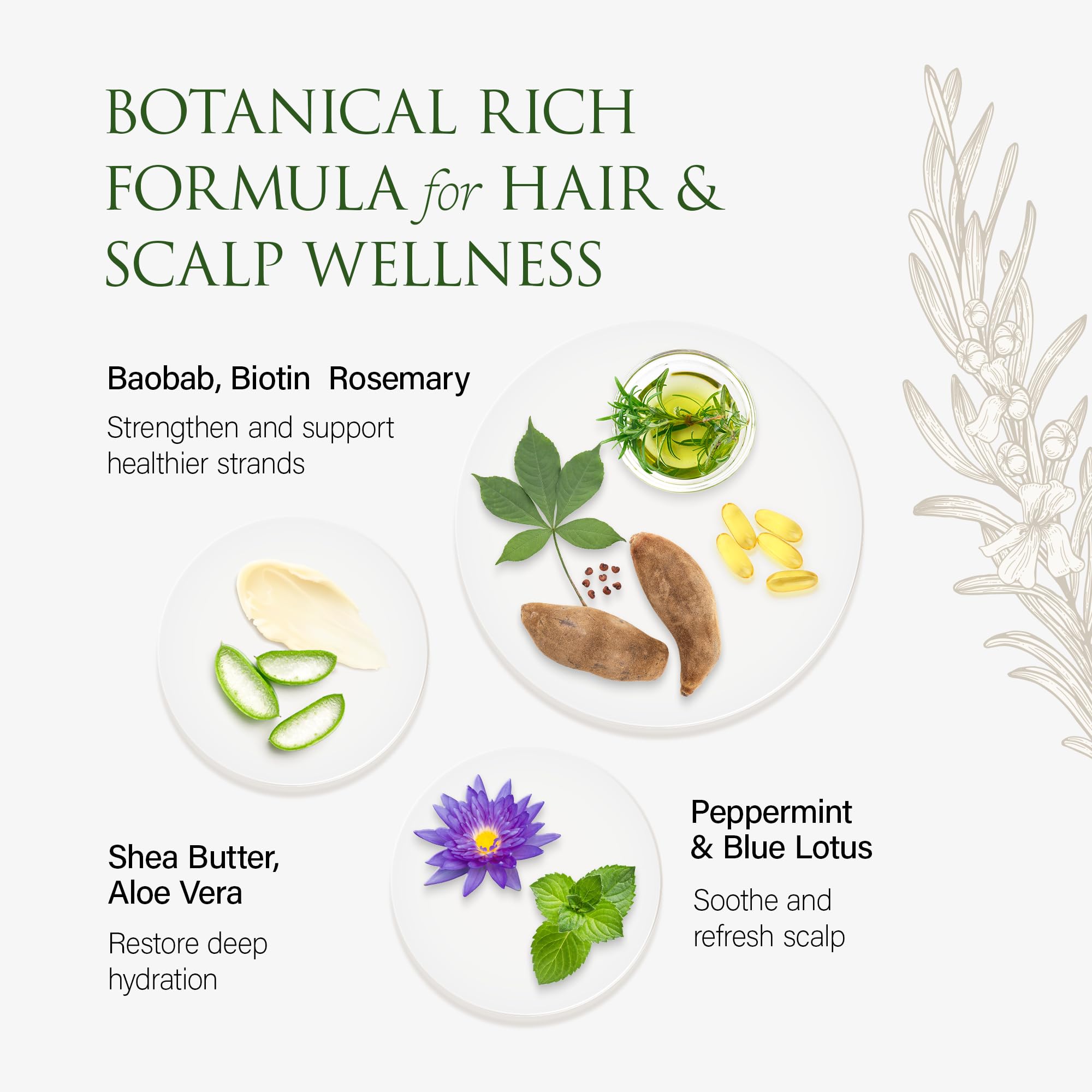 Christina Moss Naturals creamy conditioner texture shown for deep hydration