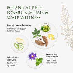 Christina Moss Naturals creamy conditioner texture shown for deep hydration