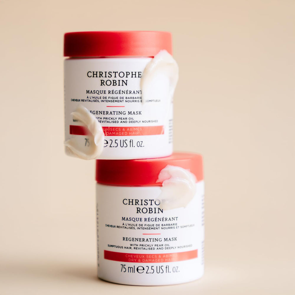 Christophe Robin regenerating mask travel-size pack on-the-go care.
