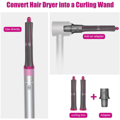 Chuancheng adapter converts Dyson hair dryer into Airwrap styler for on-demand styling.