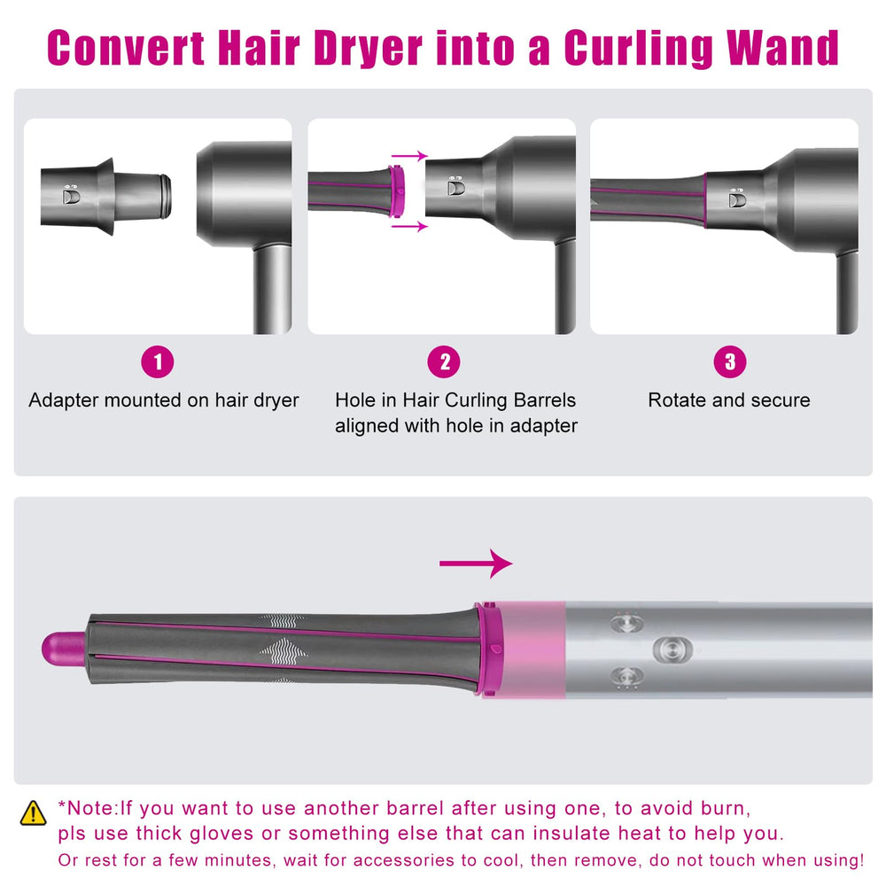 Chuancheng curling barrel application on hair demonstrates long-lasting style potential.