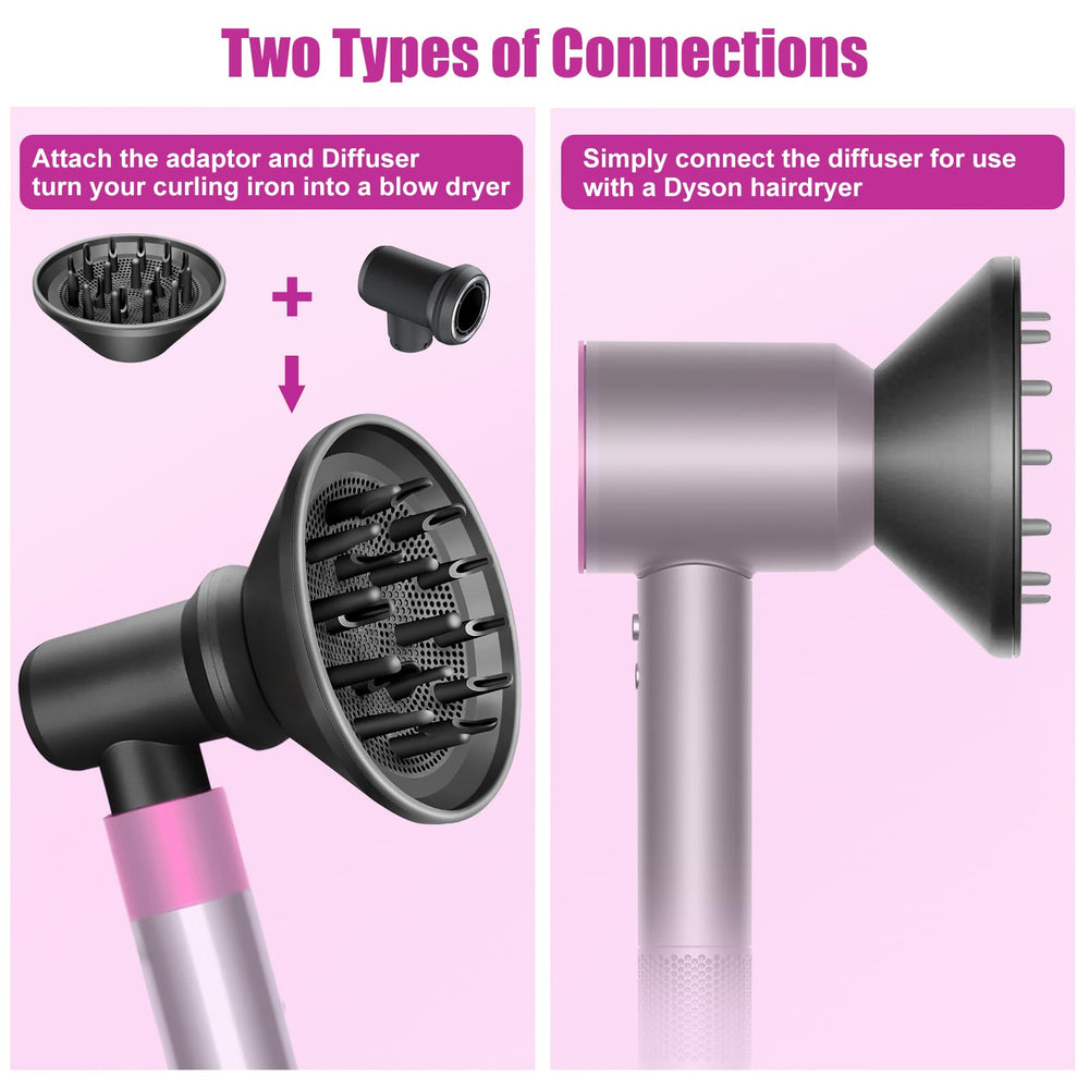 Chuancheng Dyson Airwrap-compatible attachment – expands styling options on busy mornings.