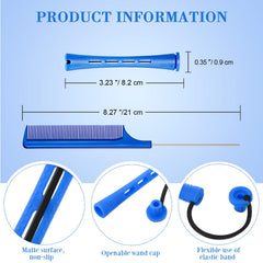 Chuangdi 24pcs set supports varied curls for different hairstyles.