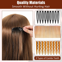 Chuangdi bridal-wedding-veil-clip adds elegant touch for wedding hairstyles.