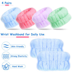 Chuangdi elastic wrist bands on wrist demonstrates secure fit for most wrists