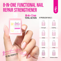 CHUCHU natural-repair shot shows nails recovering from minor damage.