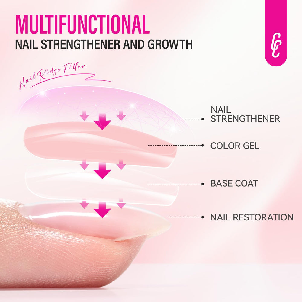 CHUCHU ready-for-event manicure in hand with a glossy finish.