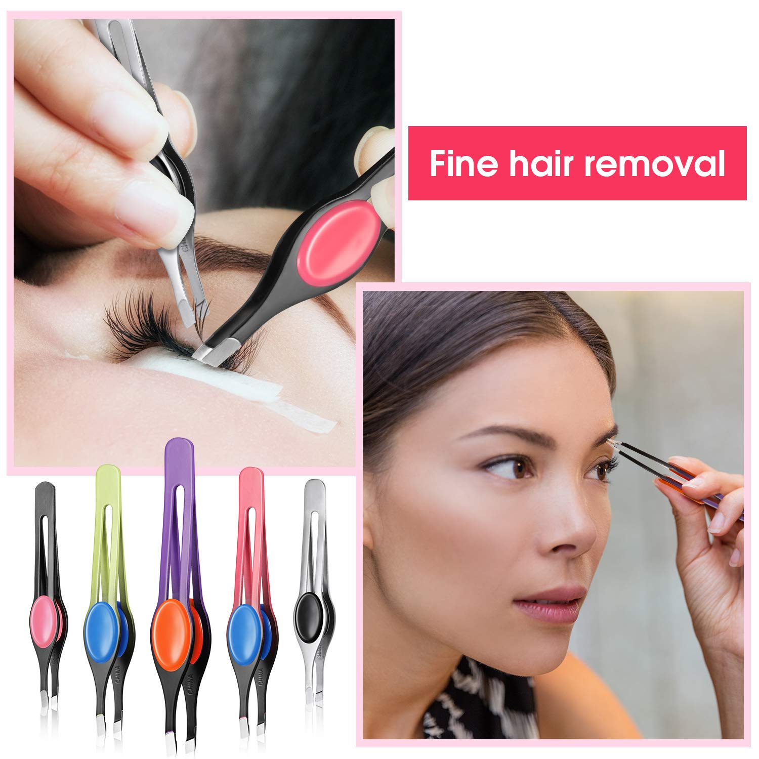 Chumia gift-ready tweezers set displayed in packaging suitable for gifting.