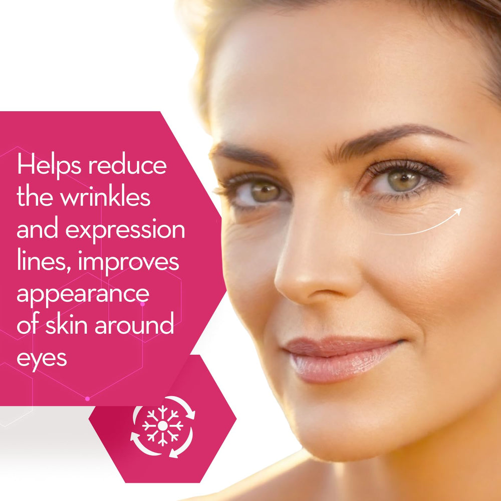 Cicatricure-eye-bags image hints at reduced puffiness potential.