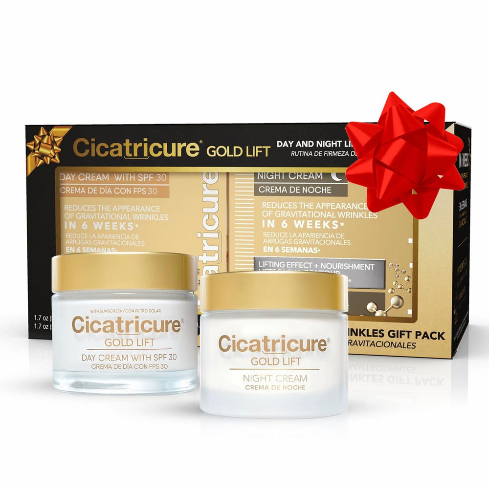 Cicatricure Gold Lift day cream SPF 30 protects skin and supports firming.