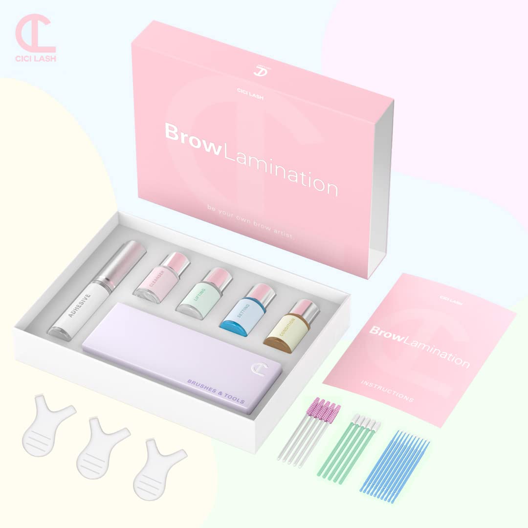 CICI Lash Brow Lamination Kit — guía experta incluida para resultados consistentes