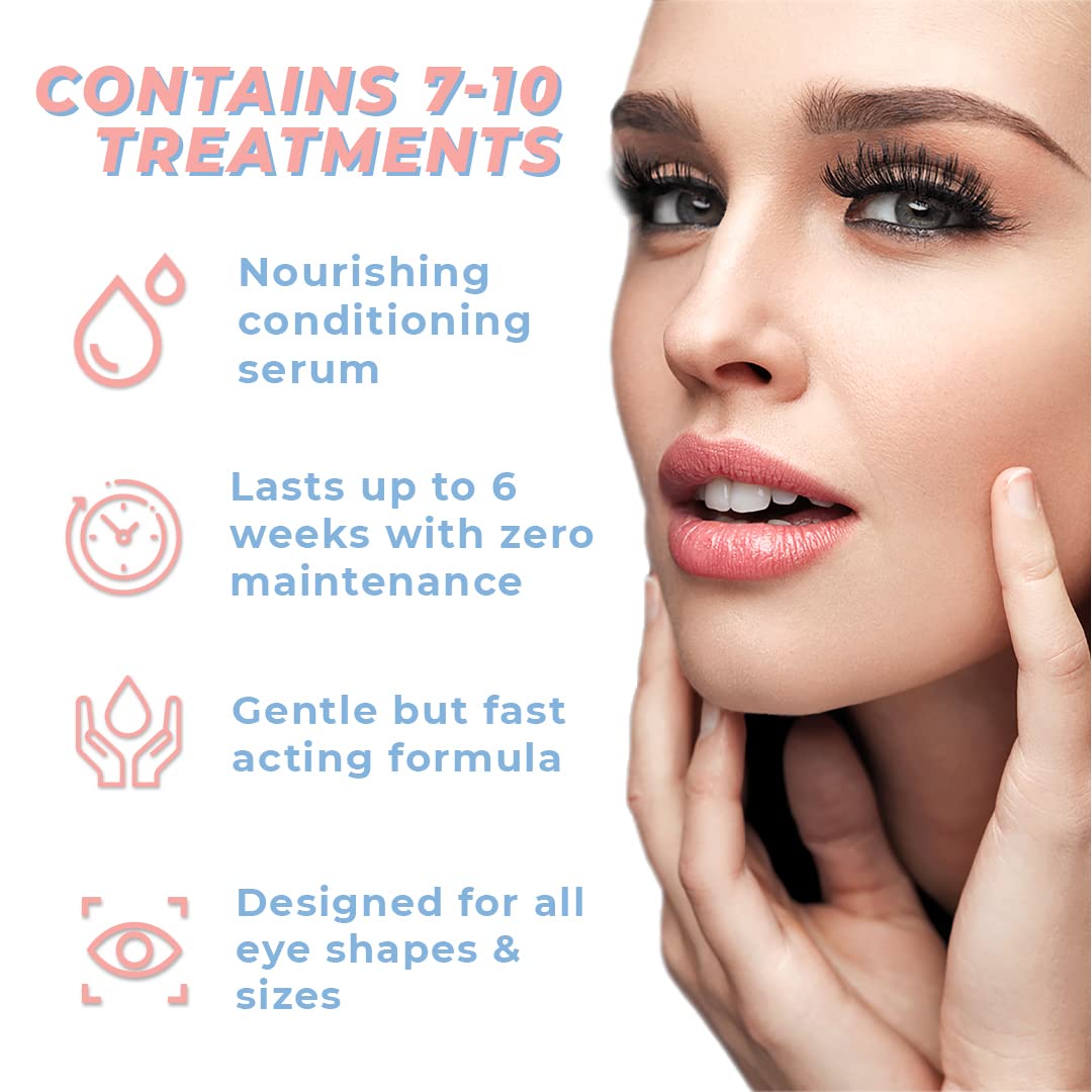 CICI Lash Lash Lift Kit formulation ingredients emphasize hypoallergenic, gentle care.