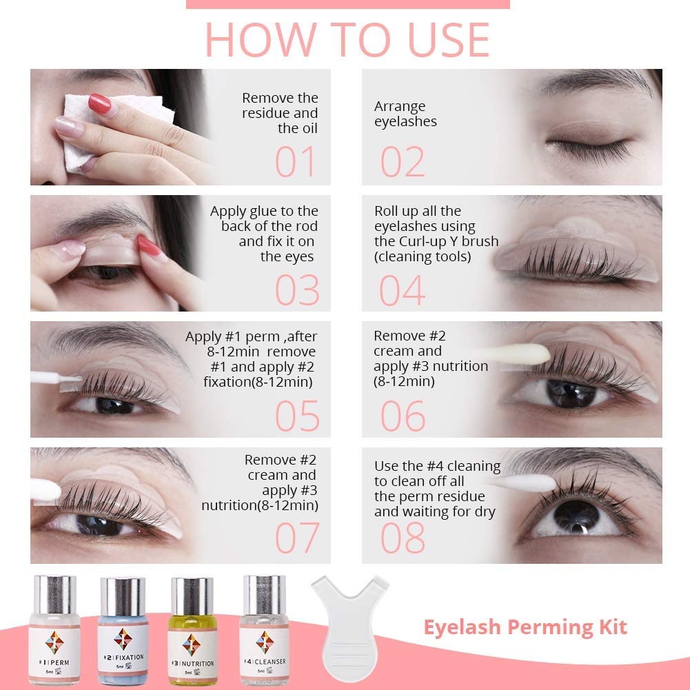 CICI Lash Lash Lift Kit packaging display highlights professional results at home.