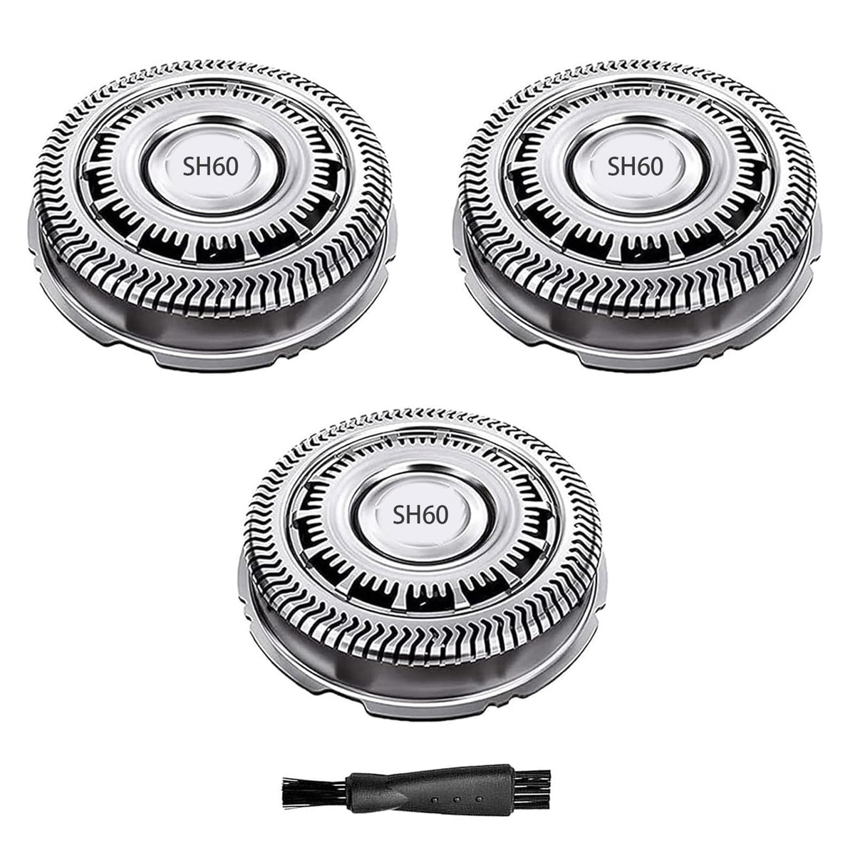 CIELONI SH60 replacement blades 3-pack front view showcases easy swap