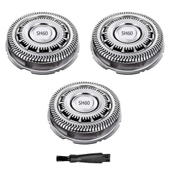 CIELONI SH60 replacement blades 3-pack front view showcases easy swap
