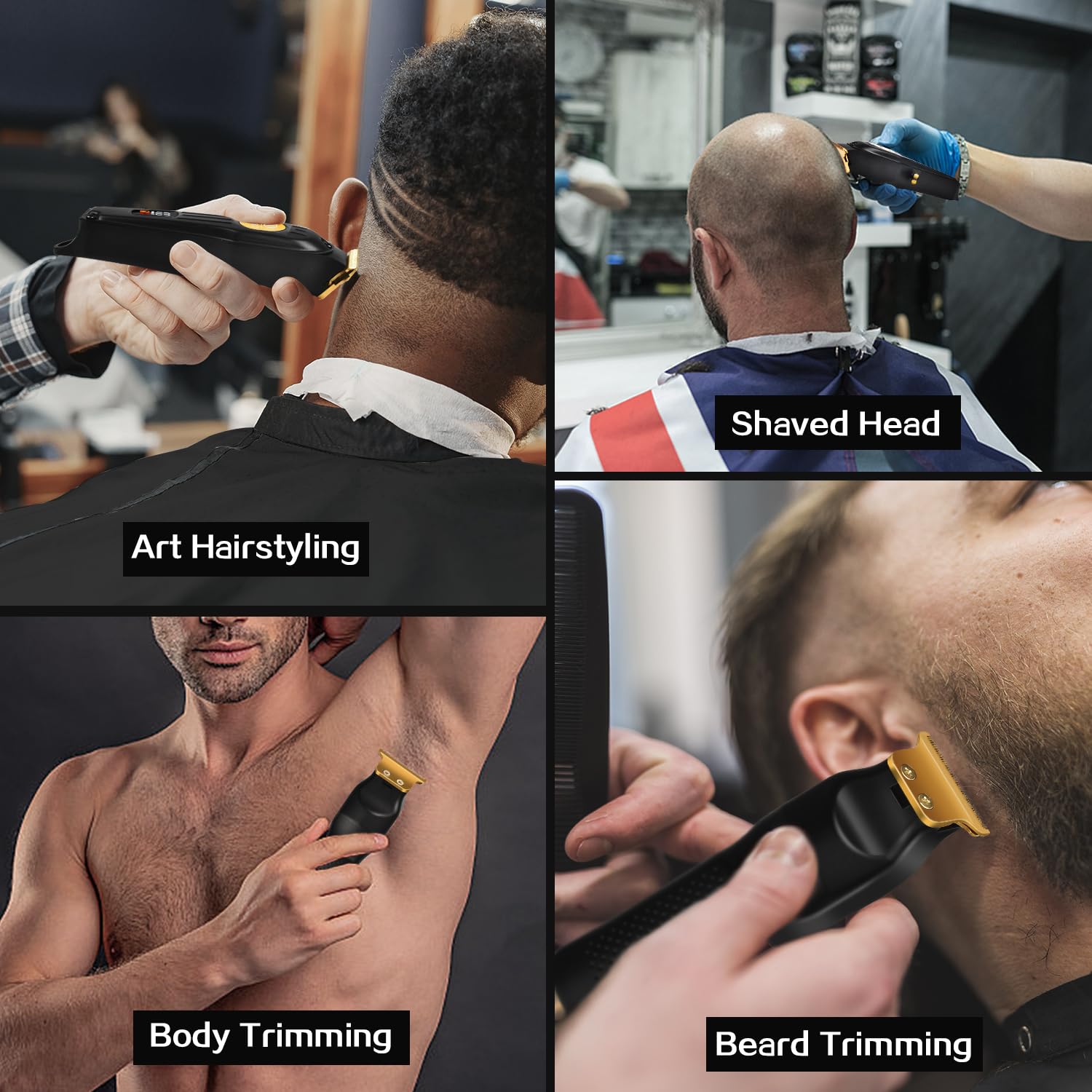 CIICII complete hair cutting kit for home barbering and family grooming.