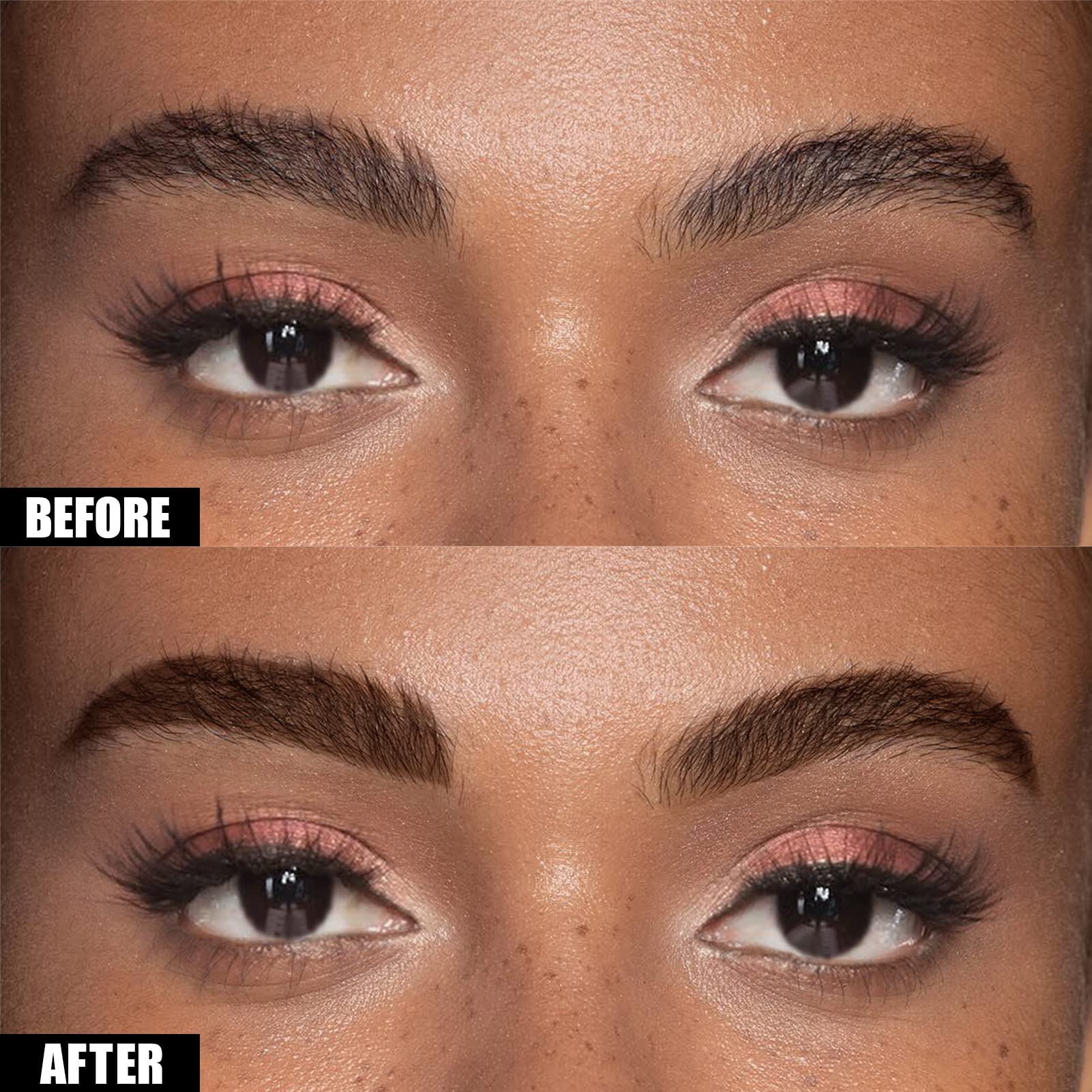 Cilrofelr tattoo peel eyebrow gel tint-swatches display four shade options for versatile styling