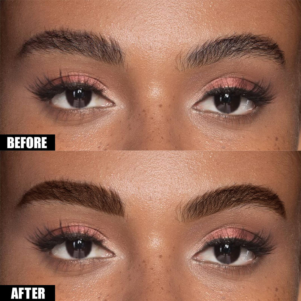 Cilrofelr tattoo peel eyebrow gel tint-swatches display four shade options for versatile styling