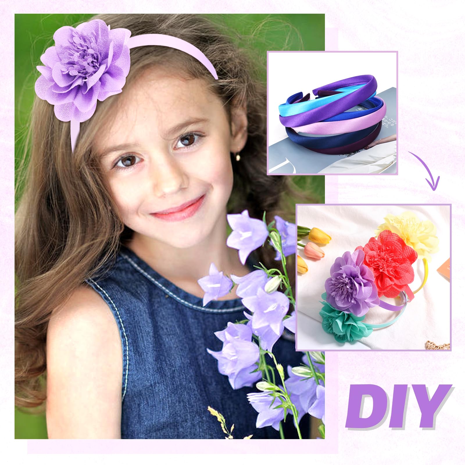 Cinaci headbands suitable for women, teens, and kids.