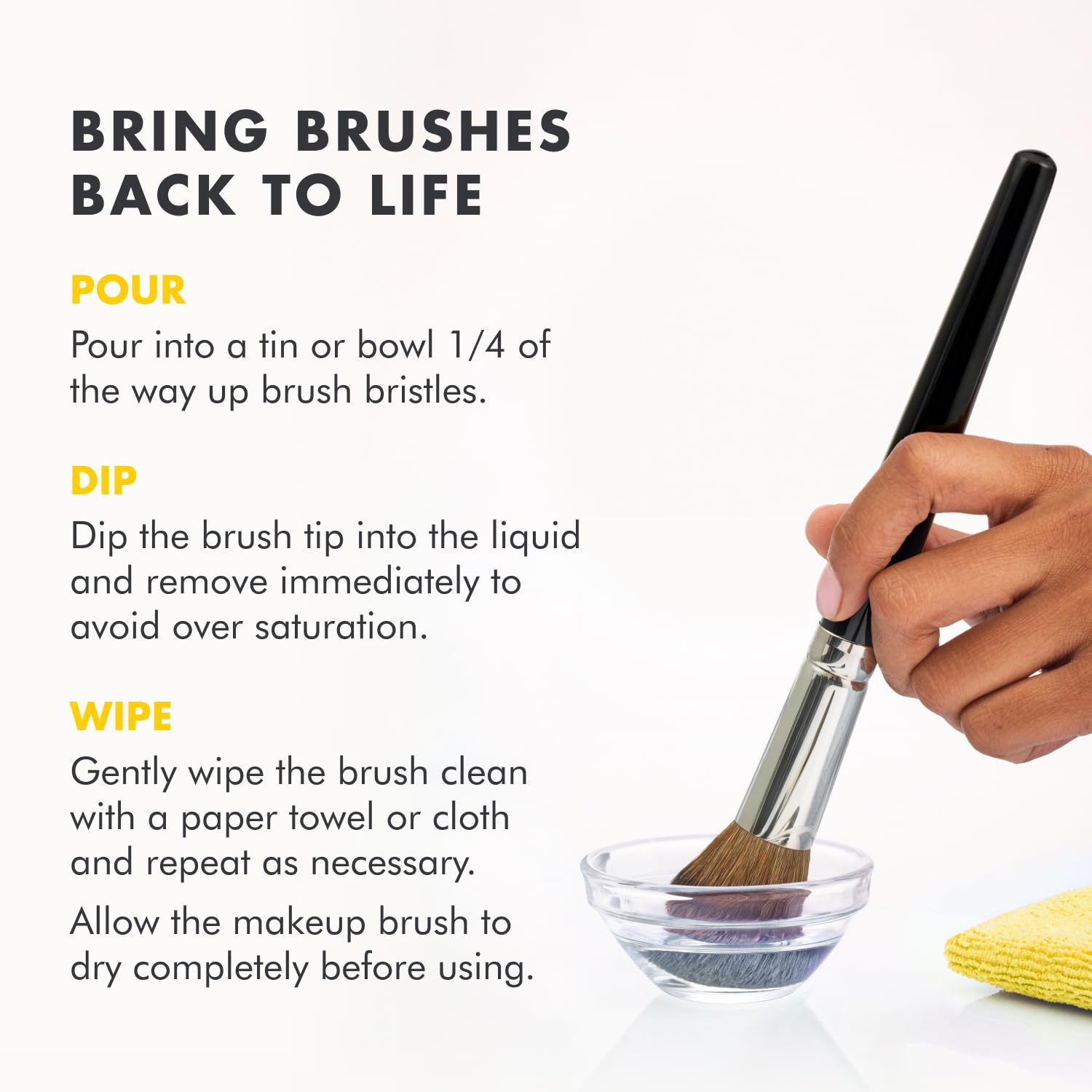 Cinema Secrets studio-origin formula brings professional cleanliness to home kits.