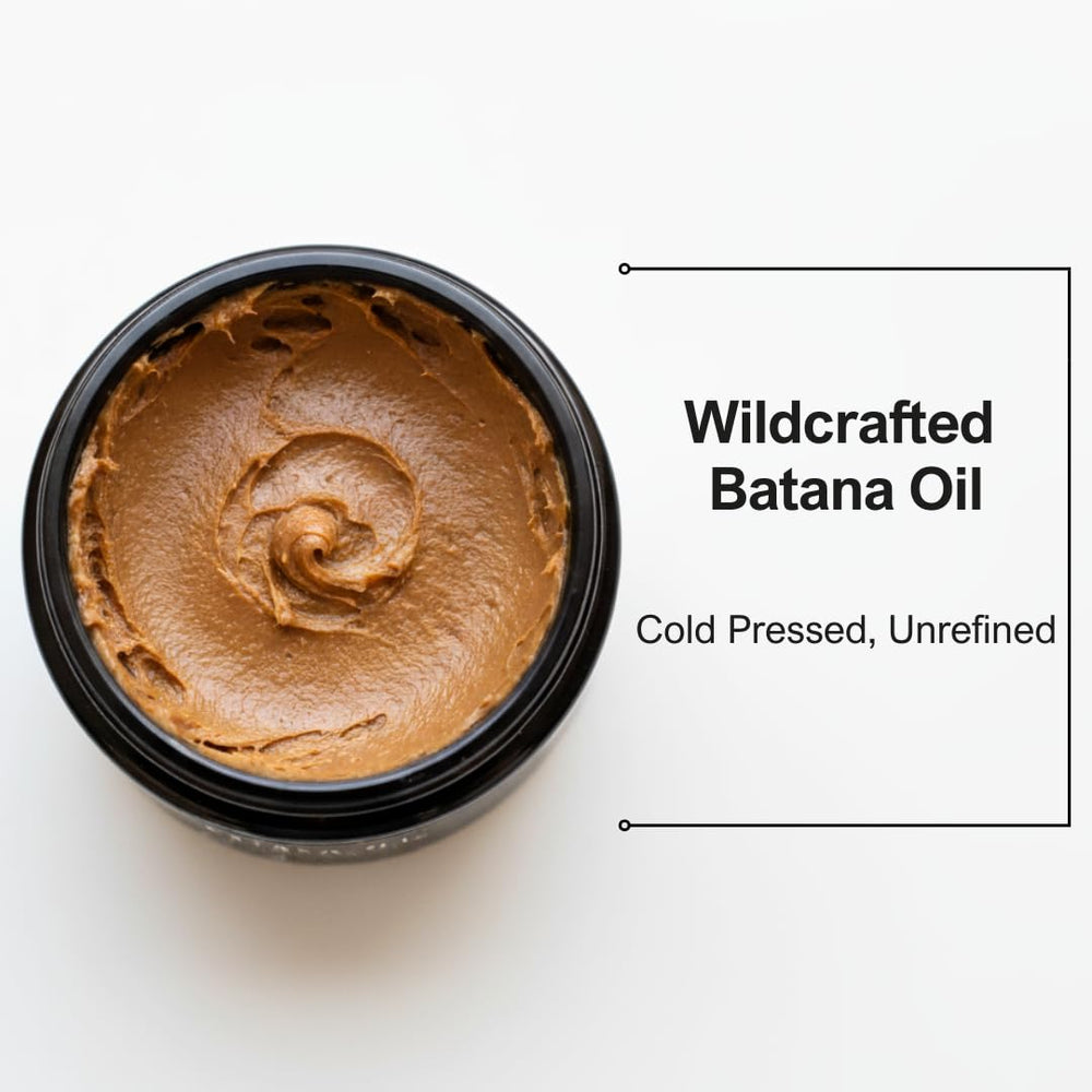 CinNoir Dr Sebi Batana Oil pour highlights quick absorption.