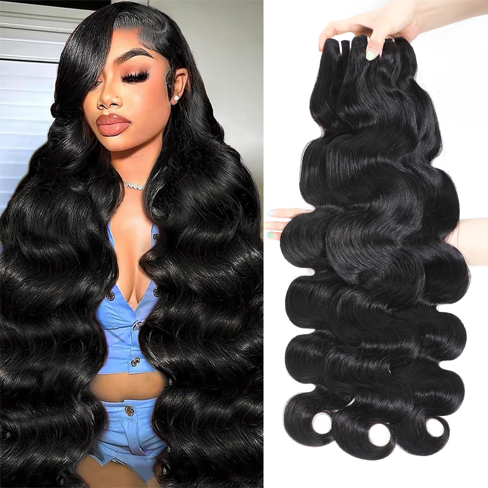 Ciracevi 15A raw Indian body wave bundle in 20-inch for seamless natural blend.
