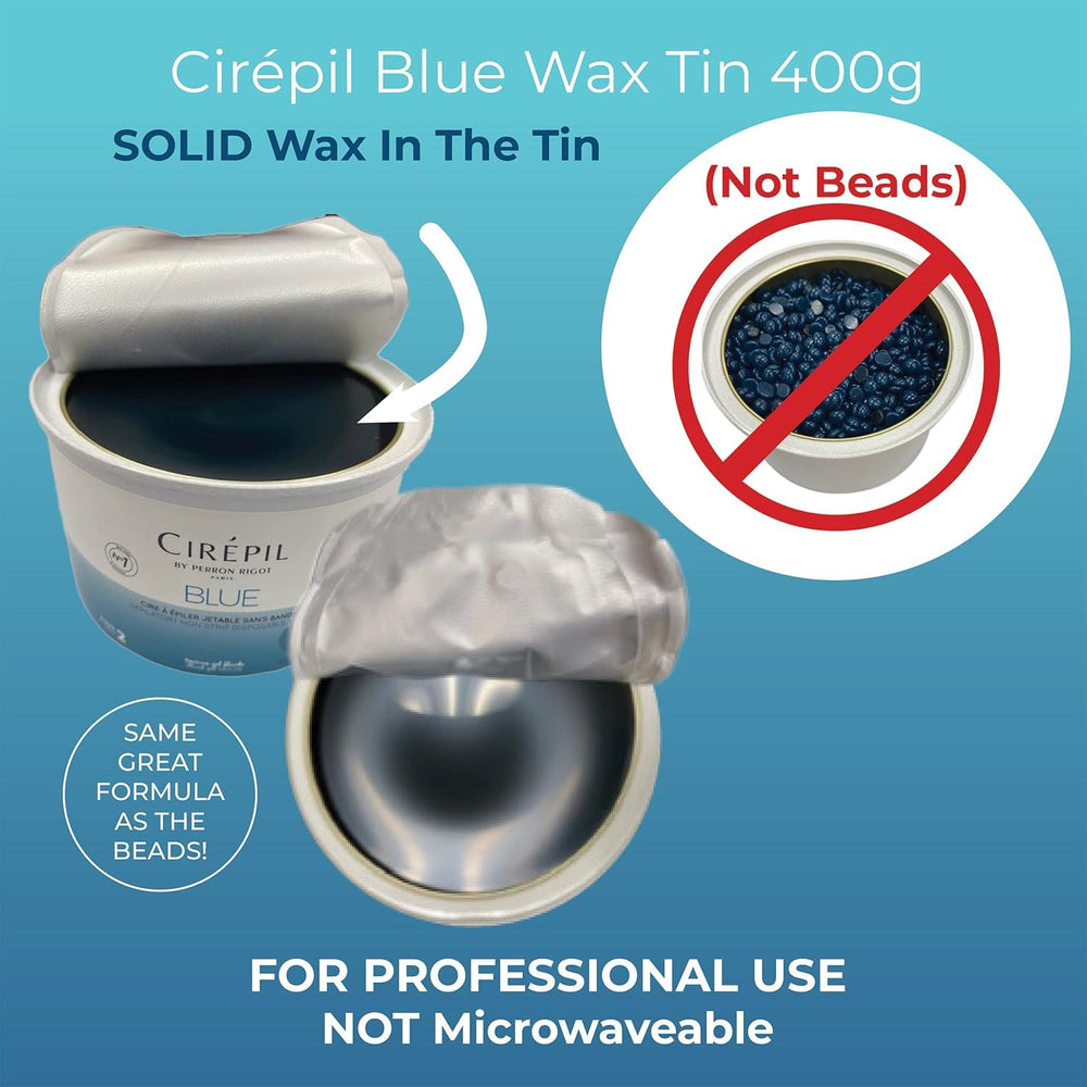 Cirepil Blue wax tin bikini lines for sensitive skin comfort