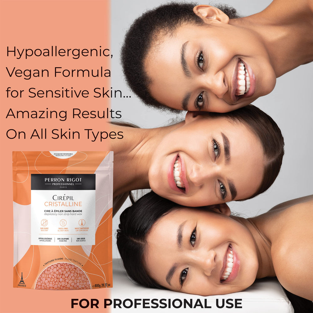 Cirepil Cristalline professional-use kit — efficient refilling and precise bead dosing.