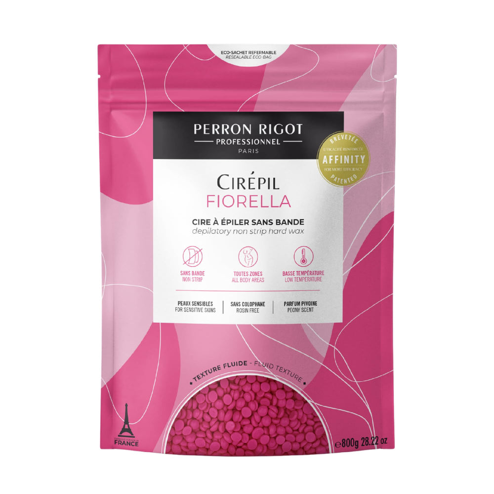 Cirepil Fiorella hard-wax-beads-800g-jar for professional, precise hair removal