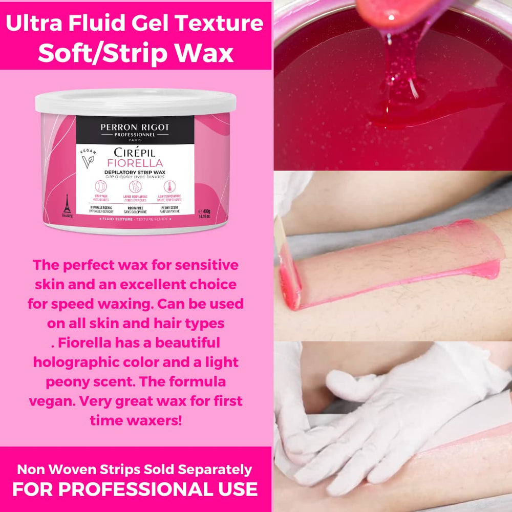 Cirepil Fiorella post-wax care for a smooth finish.