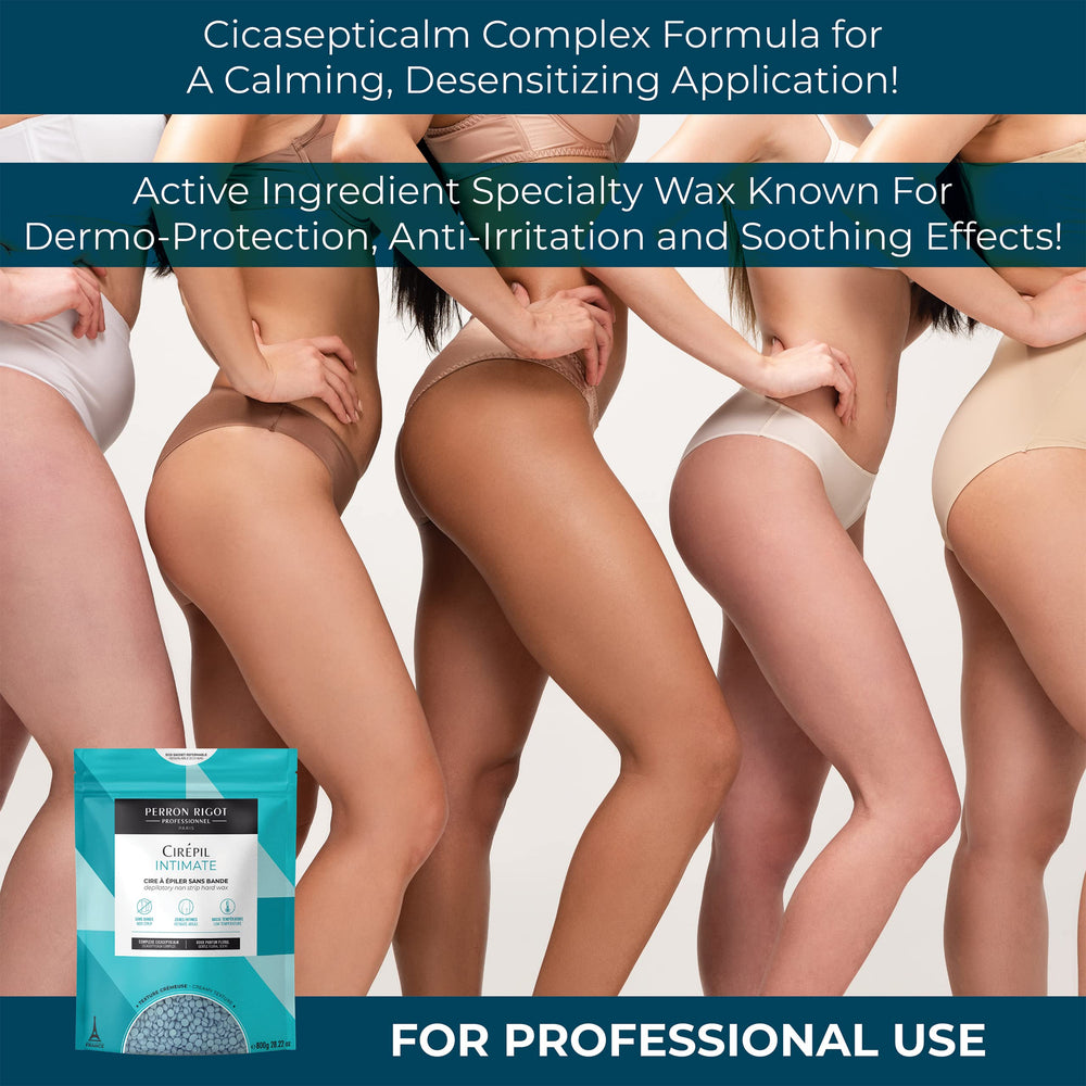 Cirepil lotion and oil post wax care for soothing finish.