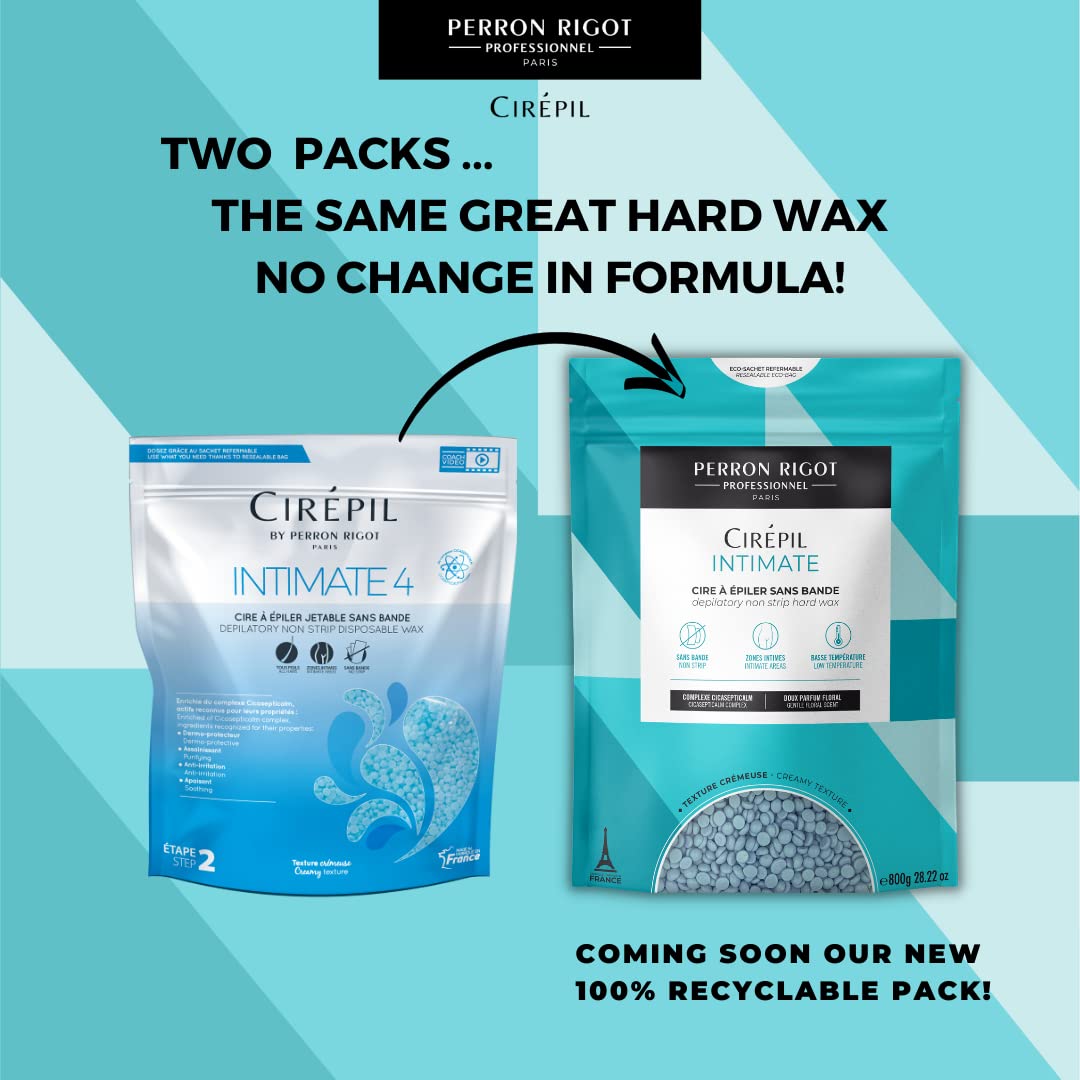 Cirepil wax heater melts beads for controlled, low temp wax.