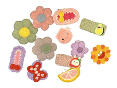 CISMARK girl hairclip features flowers clouds and fruits for playful looks and easy styling
