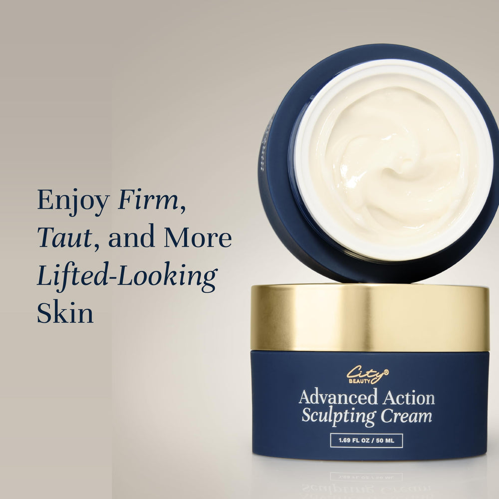 City Beauty Advanced Action Sculpting Cream red algae complex image highlights hydration