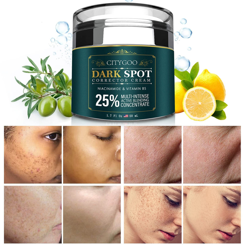 CITYGOO Dark Spot Remover bottle-front for convenient daily use and even skin tone.