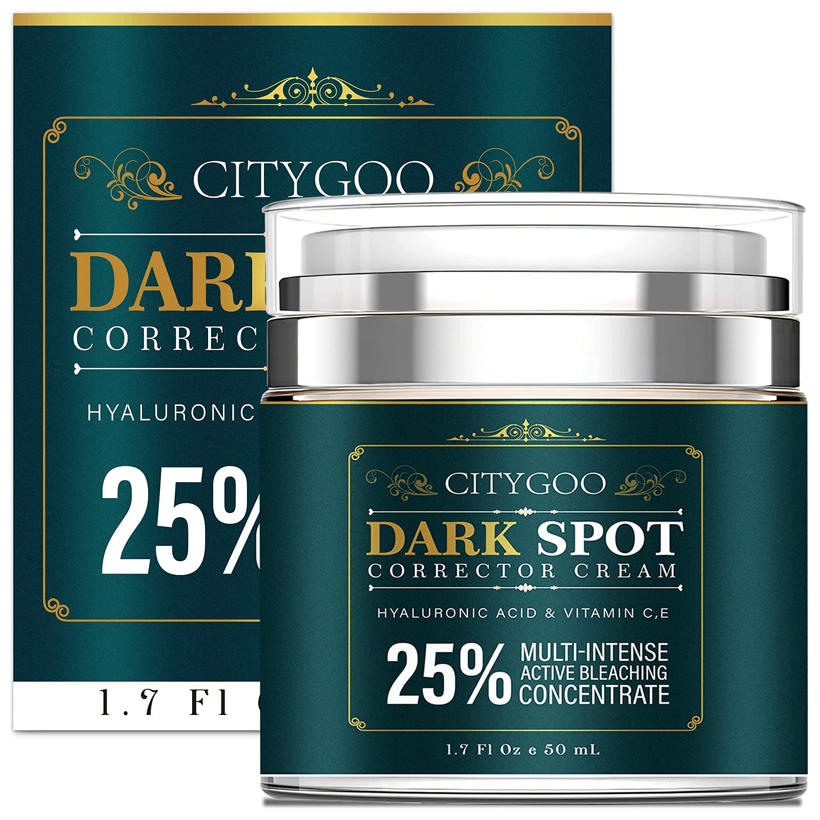 CITYGOO Dark Spot Remover tube-application demonstrates precise, mess-free skincare step.