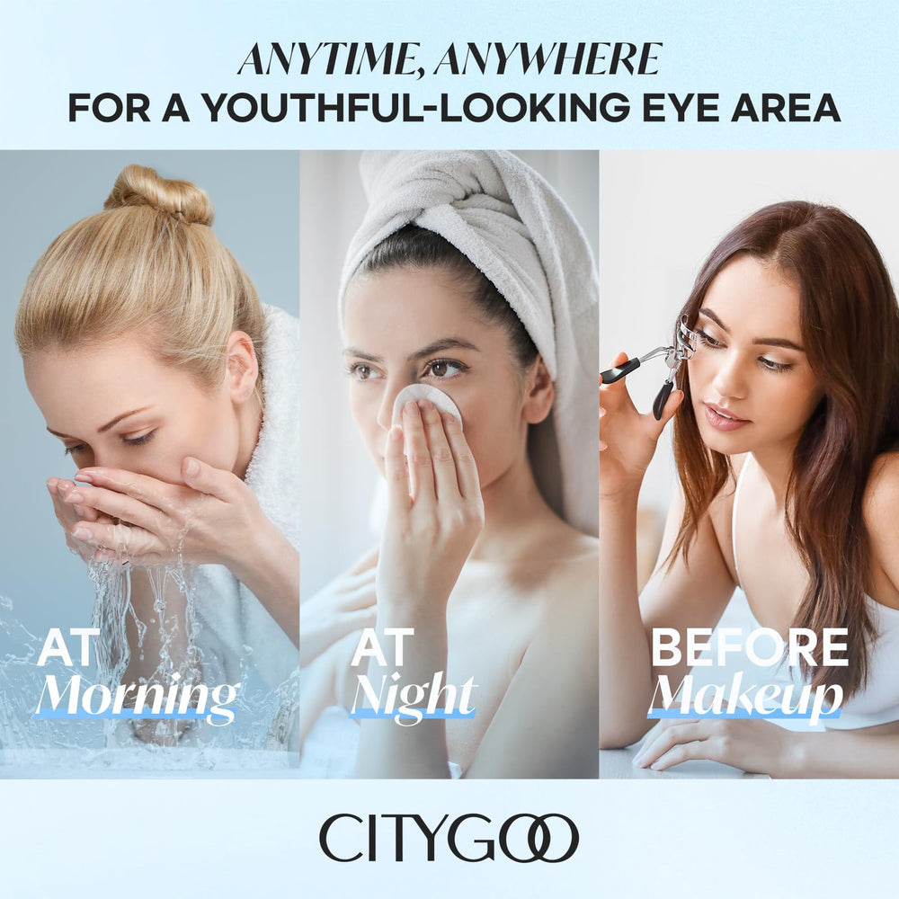 CITYGOO Reducción de bolsas en la mirada tras uso regular.