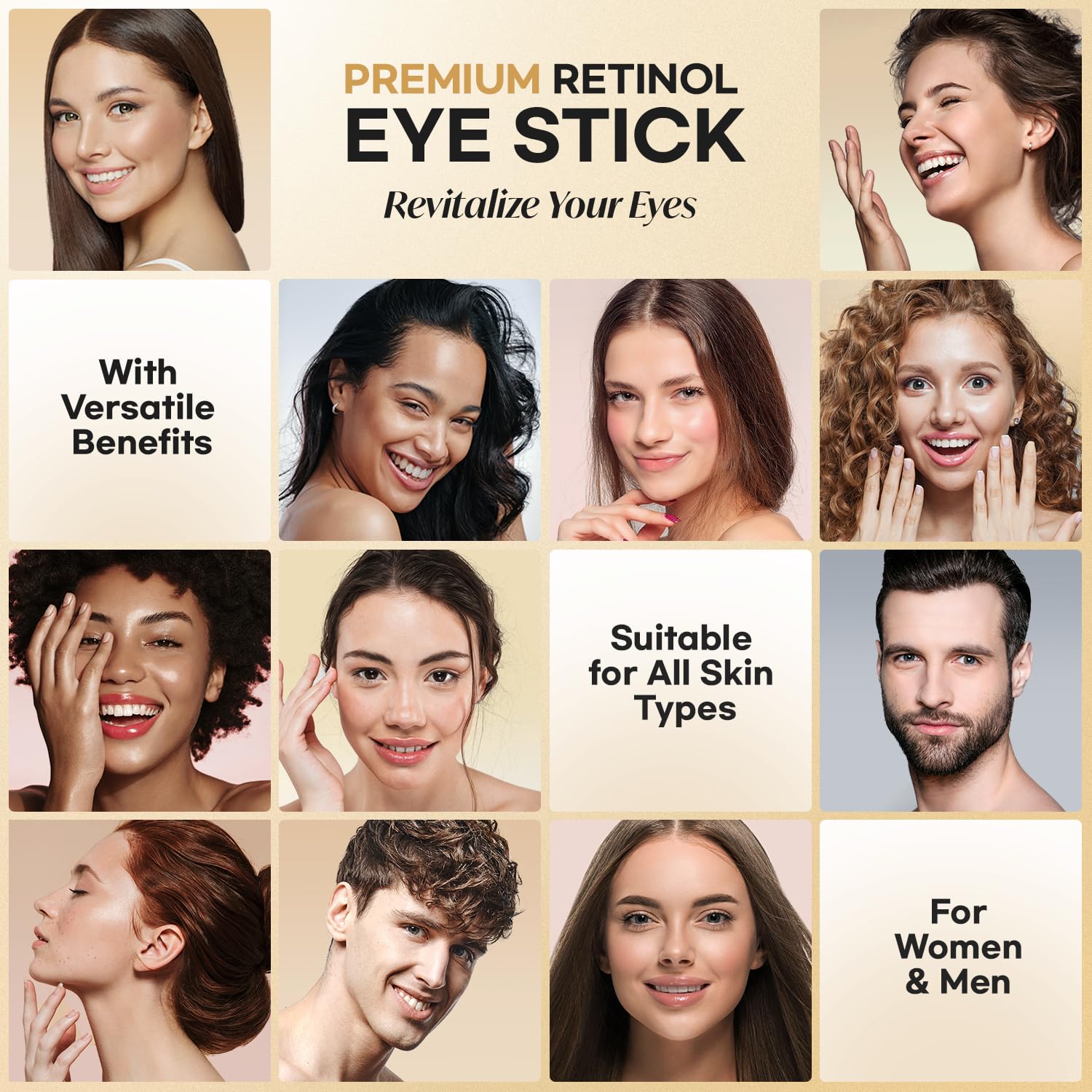 CITYGOO Retinol Eye Stick targets puffiness and under-eye bags.