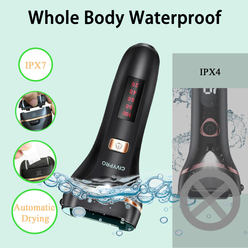 CIVYPRO Roller heads for the foot callus remover, multiple coarseness options